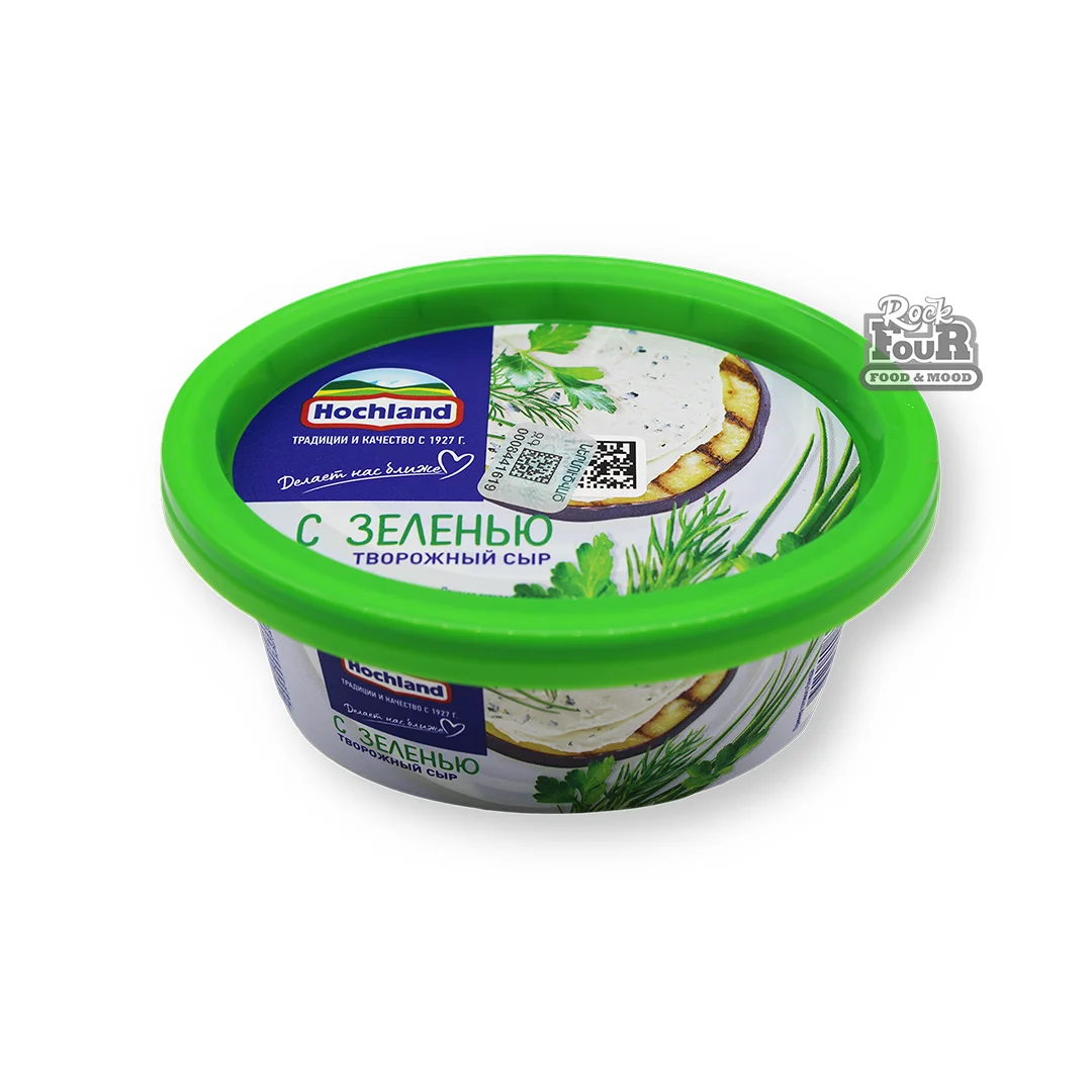 Պանիր կաթնաշոռային «Hochland» կանաչիով 140գ